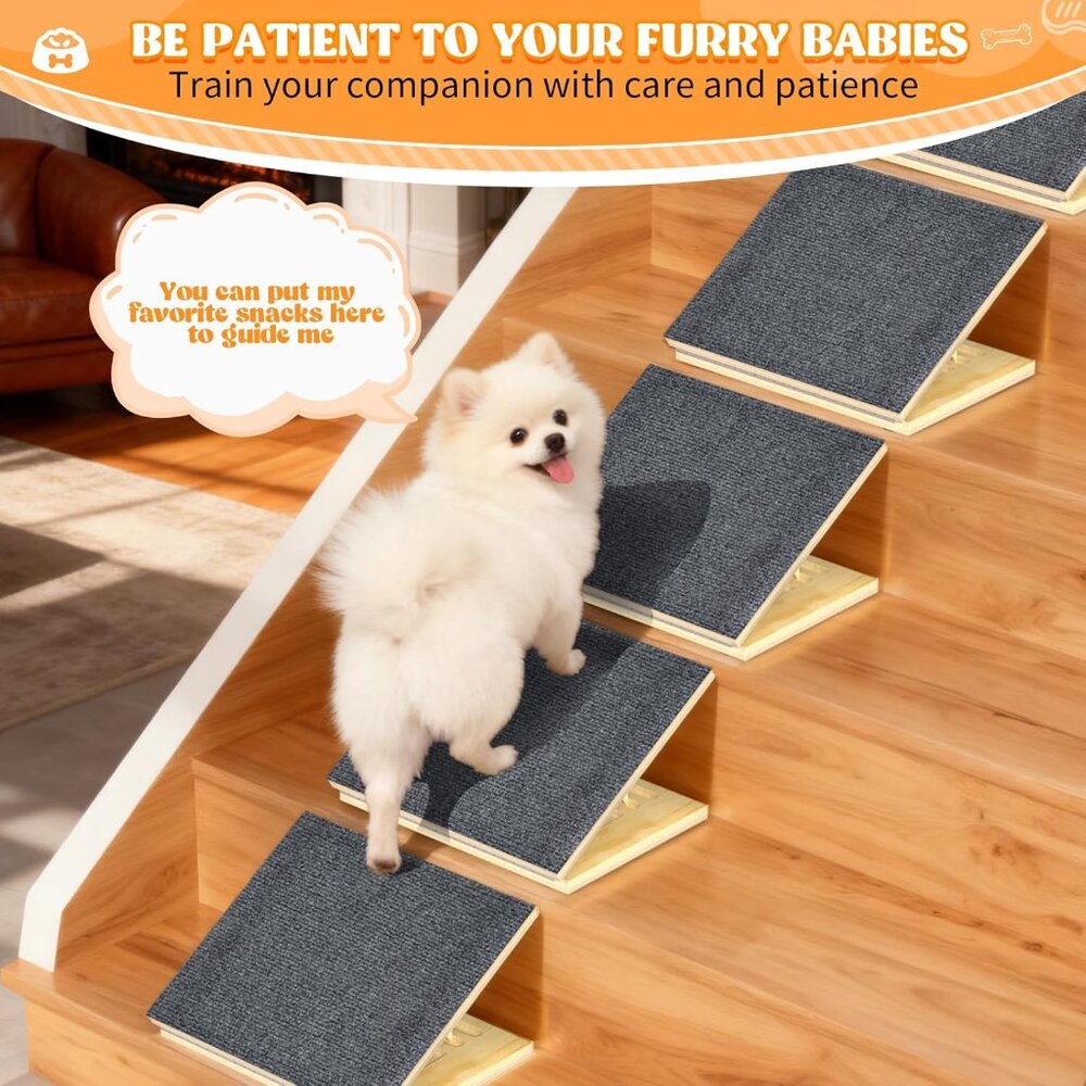 4 Pack Dog Ramps for Stairs